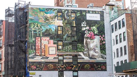 gucci art wall soho|Gucci new scent.